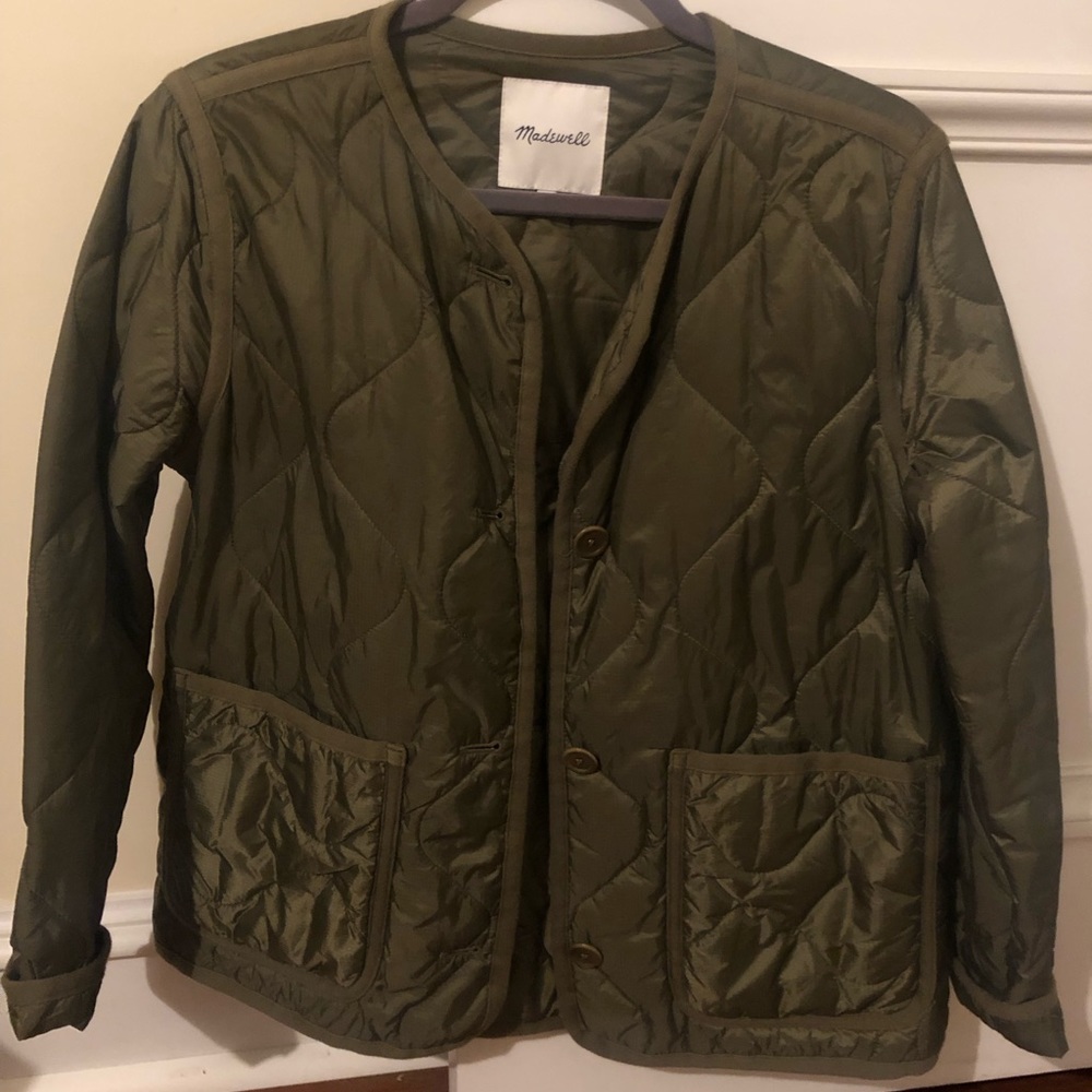 Madewell quilted jacket